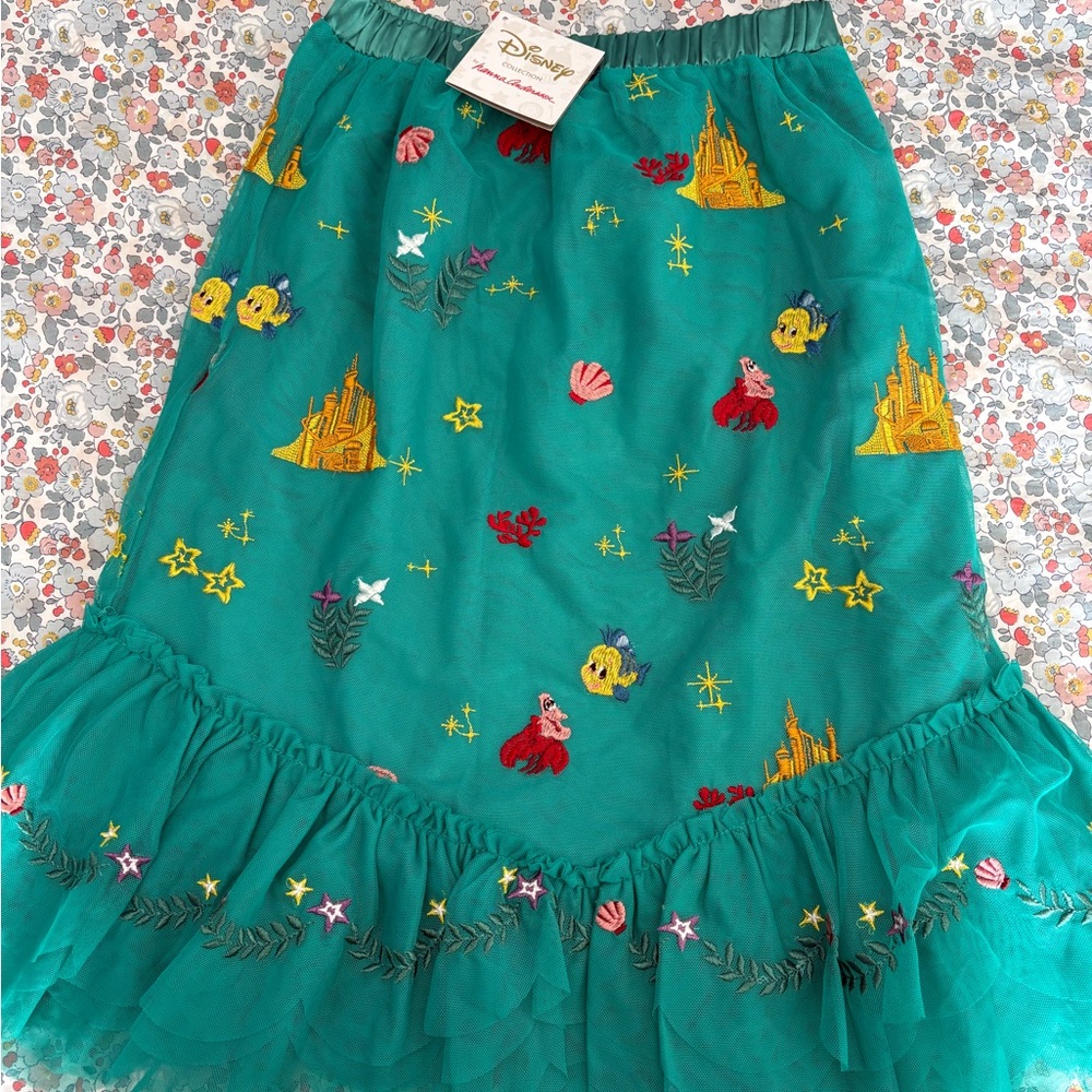 Hanna Andersson Disney Princess  Embroidered Tulle Skirts Set - Picture 6 of 9